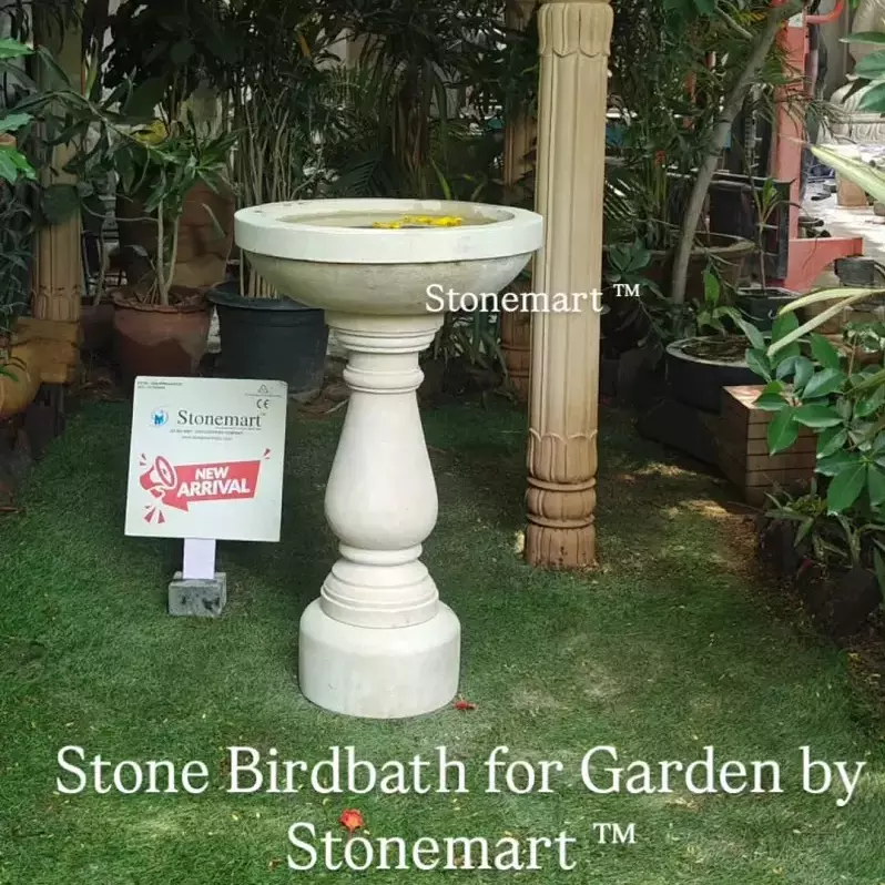 Why Natural Stone Birdbaths are Best for Summer Installation?